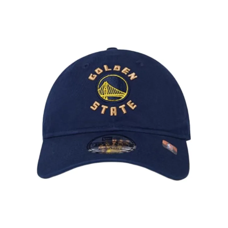 New Era Cotton Baseball Caps Unisex Navy Blue-1