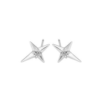 QIANFANGDAHUANGYE Zircon Stud Earrings Unisex