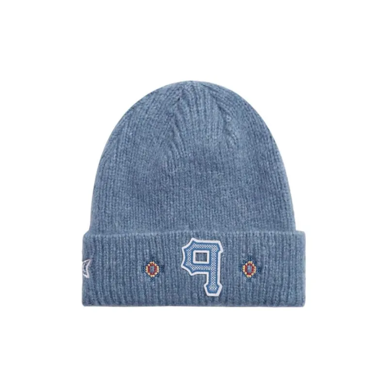 New Era Acrylic Beanies Unisex Denim Blue-2