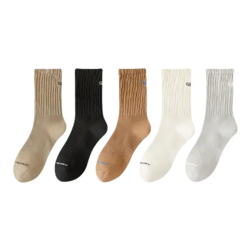 Lan Miao Mid Calf Socks Men's 5 Pack