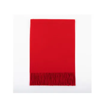 Red Bean 100% Cashmere Knit Scarves Women's