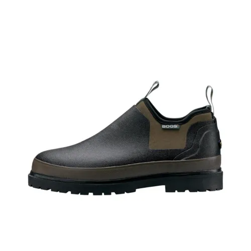 BOGS Water-Resistant Slip-Resistant Rain Boots Men's Black/Swamp