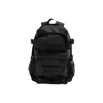 Kawasaki Polyester Backpack Unisex Black