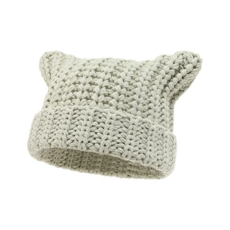 FREE RABBITⅡ Winter Casual Versatile Warm Cold Resistant Thickened Headwrap Hat Unisex-5