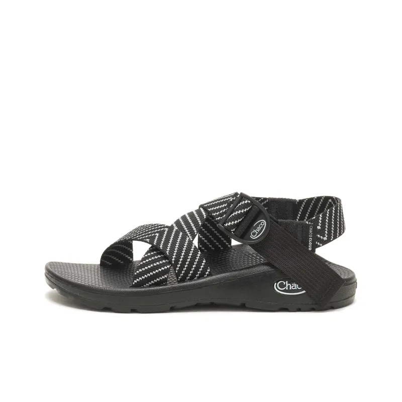 Chaco Beach Sandals Women's Black White-0