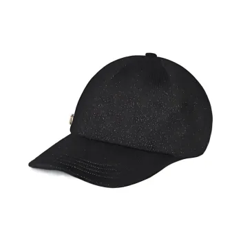 GUCCI Wool, Viscose, Lurex, Crystal Baseball Caps Women's Black