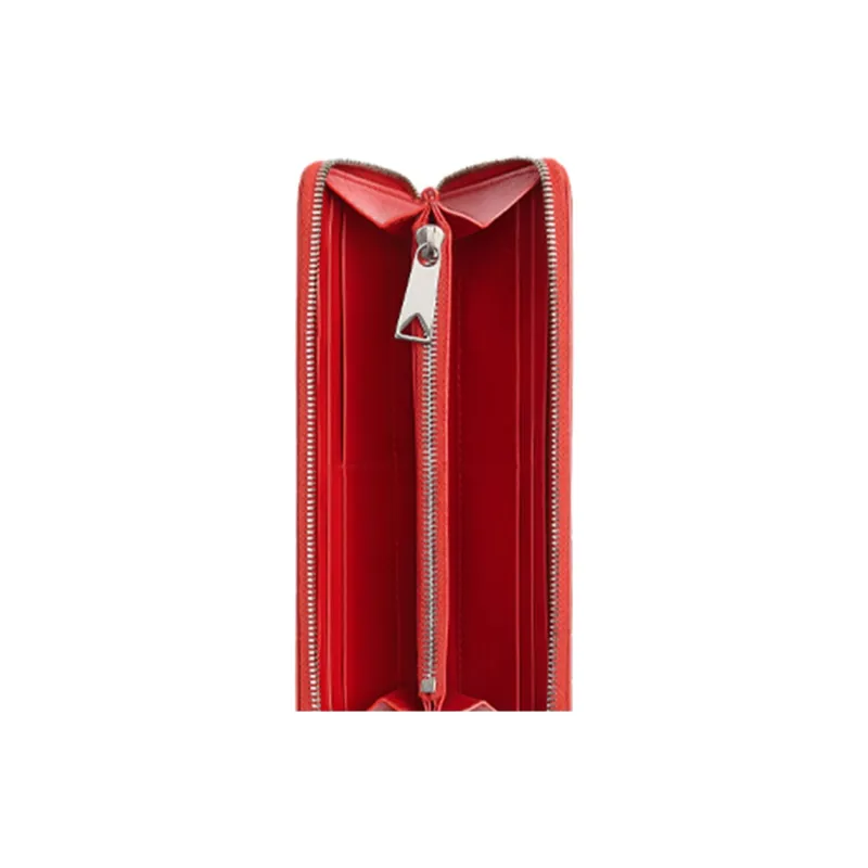 Bottega Veneta Calfskin Wallet Men's Chili Red-3