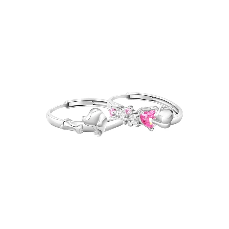 VIVIWELL S925 Silver Rings Unisex-1