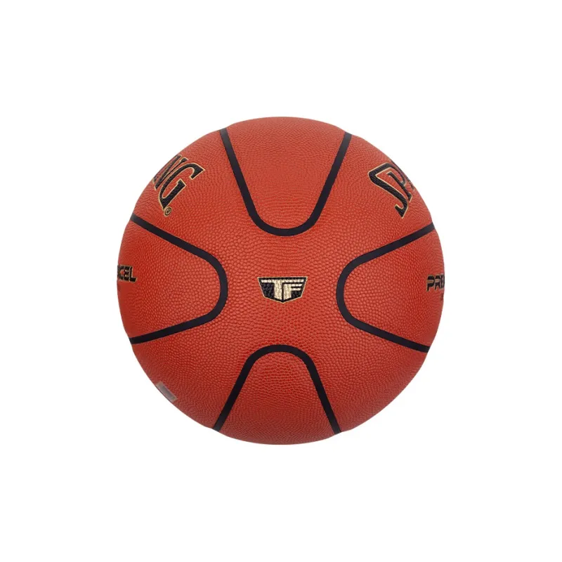 SPALDING TF Collection Premier Excel Moisture Absorbing Leather Basketball Brick Size 7 Ball Training Match Unisex-3