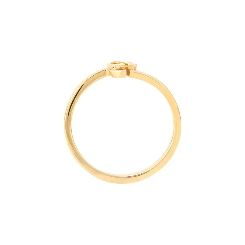 GUCCI Logo Charm Ring-2