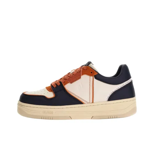 GUESS Ancona Low-Top Skateboard Shoes Men's Orange