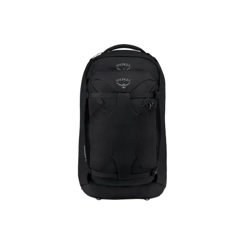 OSPREY Polyester Outdoor Mountaineering Bag Backpack Unisex Black