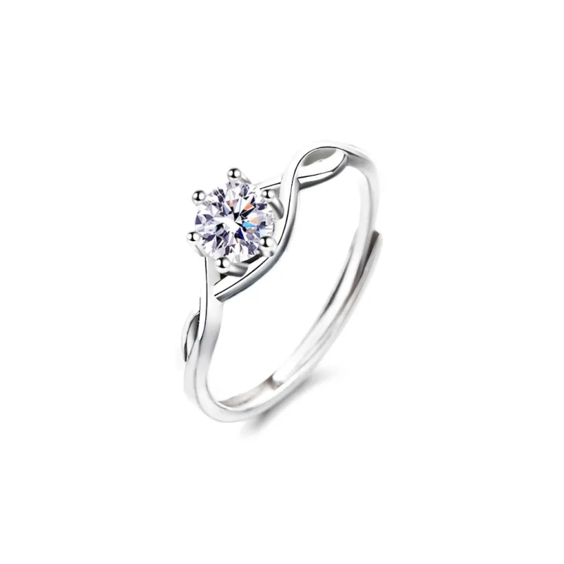 QIANCHANG S925 Silver Rings Unisex-13