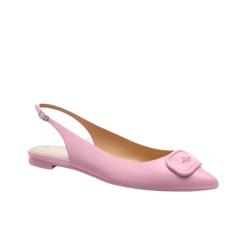 COACH Veda Slingback Casual Single Shoes Women's Pink-2