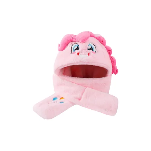 PinkyPinky Plush Hats & Caps Scarf Glove Set Women's