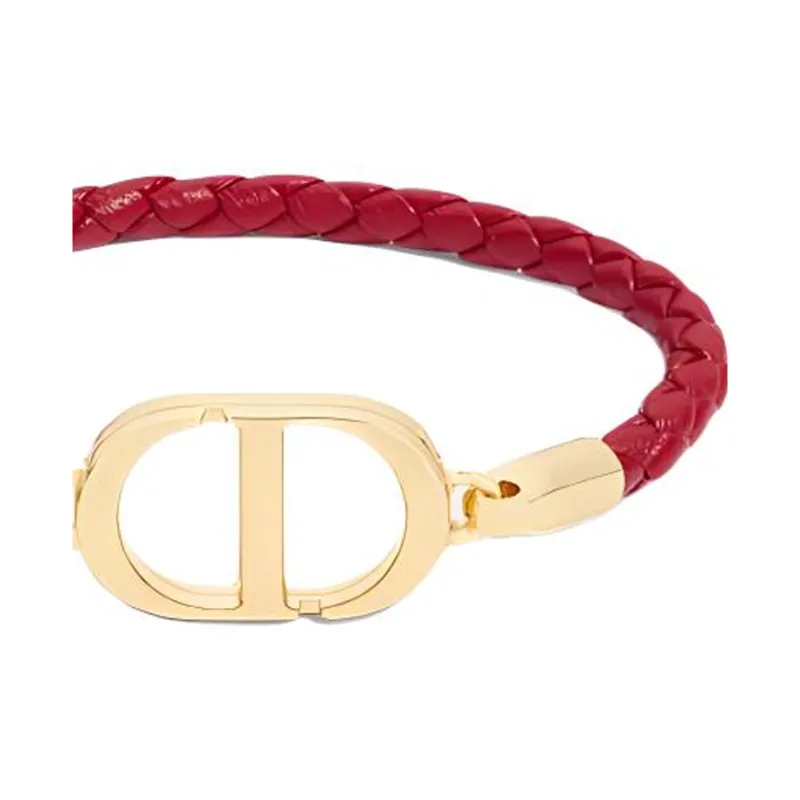 DIOR Metal Bracelets Women's Garnet Red-2