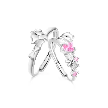 VIVIWELL S925 Silver Rings Unisex