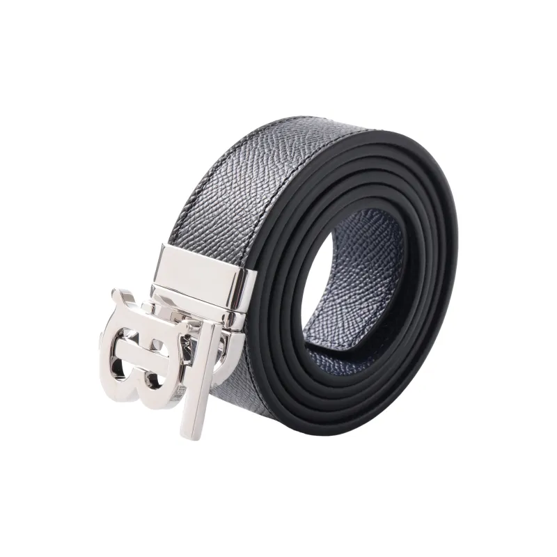 Burberry Leather Leather Belts Men's Width  3cm-2