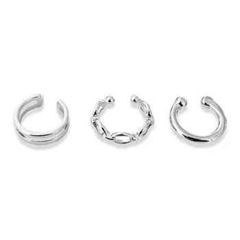 RboySe Alloy Clip On Earrings Unisex