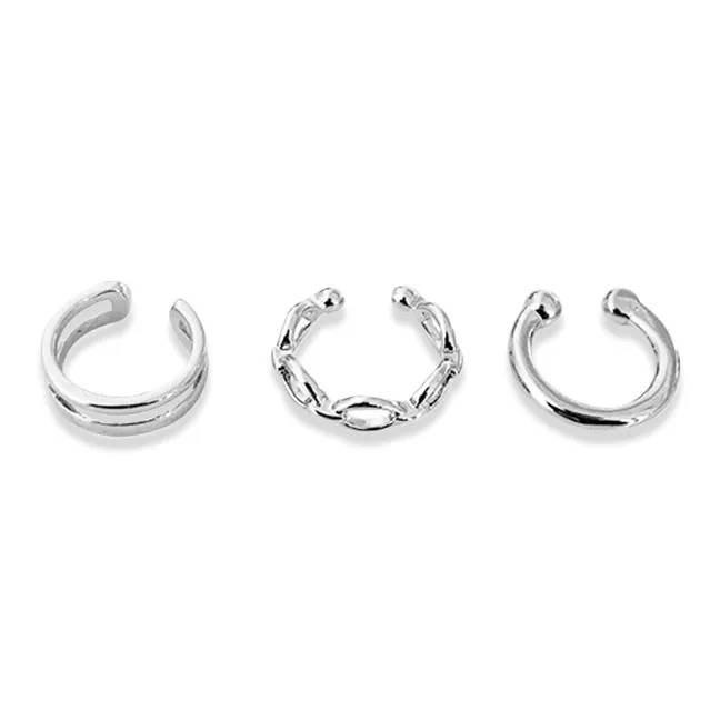 RboySe Alloy Clip On Earrings Unisex-0