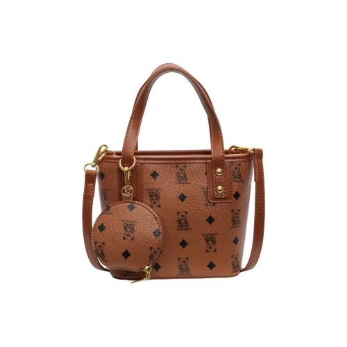 DALO PU Crossbody Bag Women's Ecru/Brown/White & Black/Pink