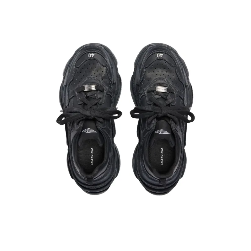 Balenciaga Triple S Sporty Lace Up Sneakers-4