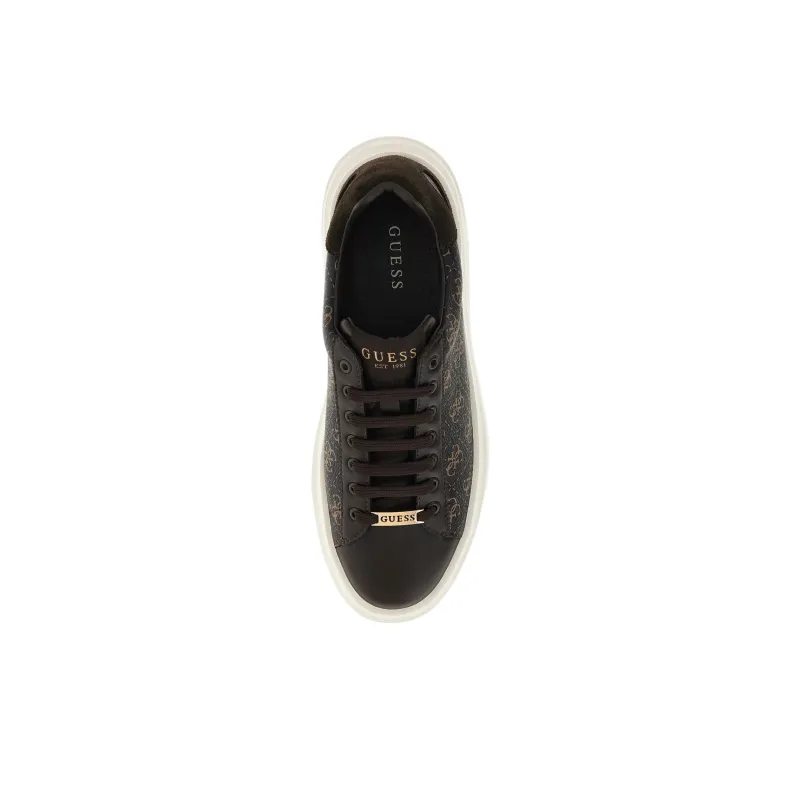 GUESS Elba 4G Low-Top Casual Shoes Men's Black-3