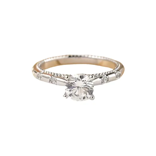 Stone On The Line S925 Silver Rings Women's