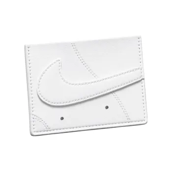 Nike Polyurethane Card Holder Regular Unisex White