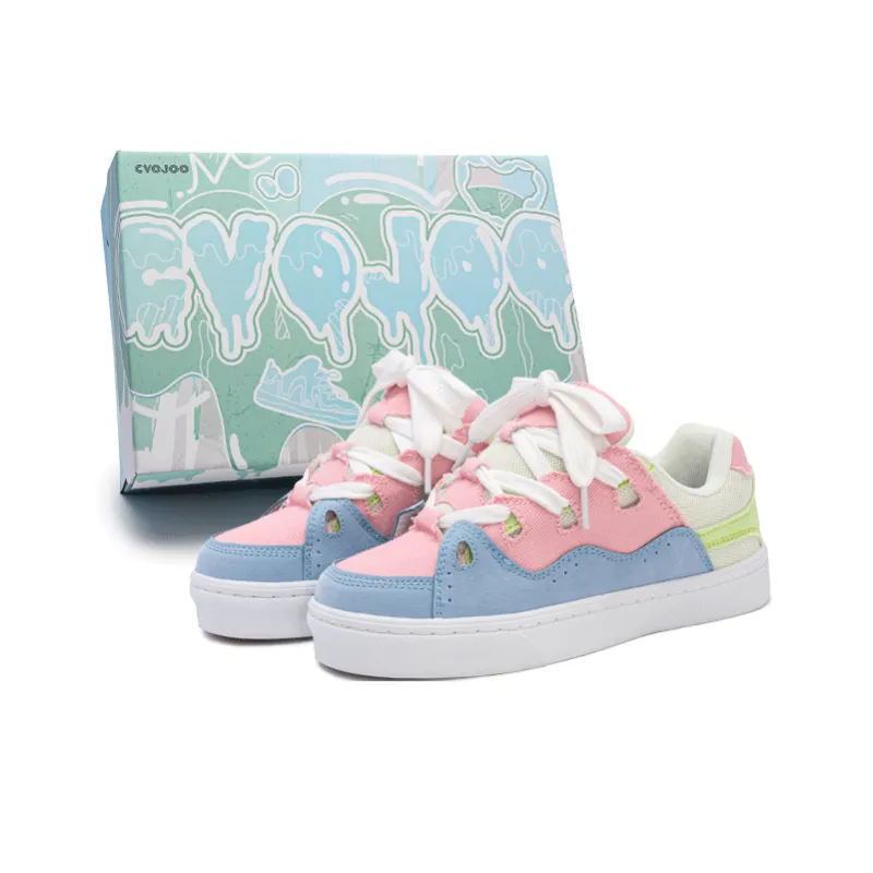 CVOJOO Non-slip Lightweight Low-Top Skateboard Shoes Unisex-60
