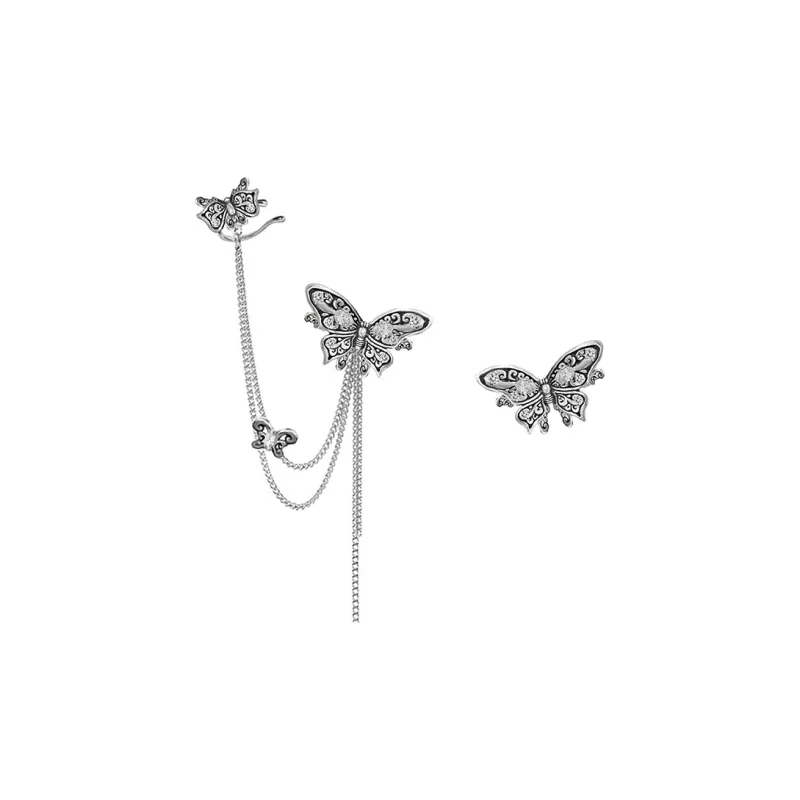 Masw Alloy Clip On Earrings Women's-3
