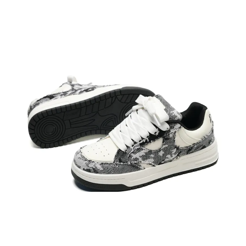 T628 Anti Slip Wear Resistant Low Top Skateboard Shoes Unisex-5