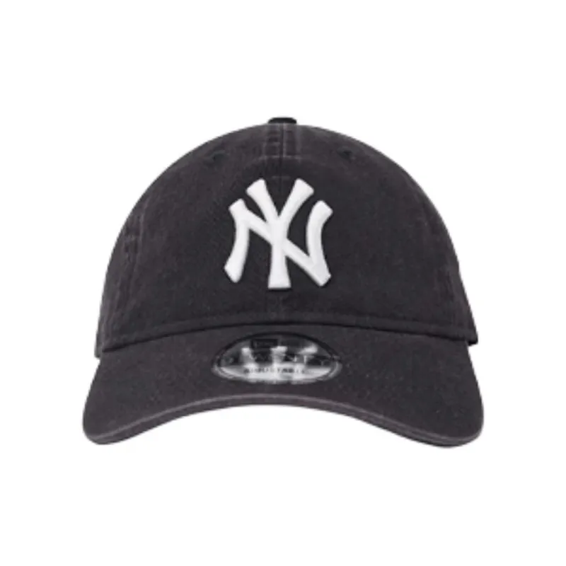 New Era Cotton Baseball Caps Unisex Black-1