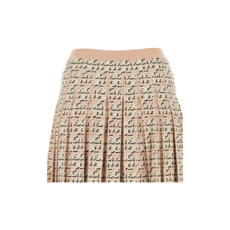 TORY BURCH T Monogram High Waist Mini Skirt-6