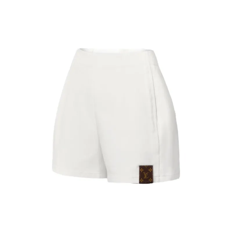 LOUIS VUITTON FW24 Denim Shorts Women's White-2