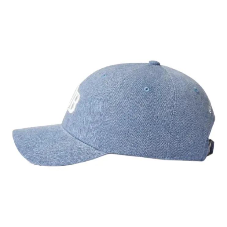 GRAIN DE BEAUTE Cotton Baseball Caps Unisex Blue-3