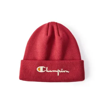 Champion Acrylic Beanies Unisex Red