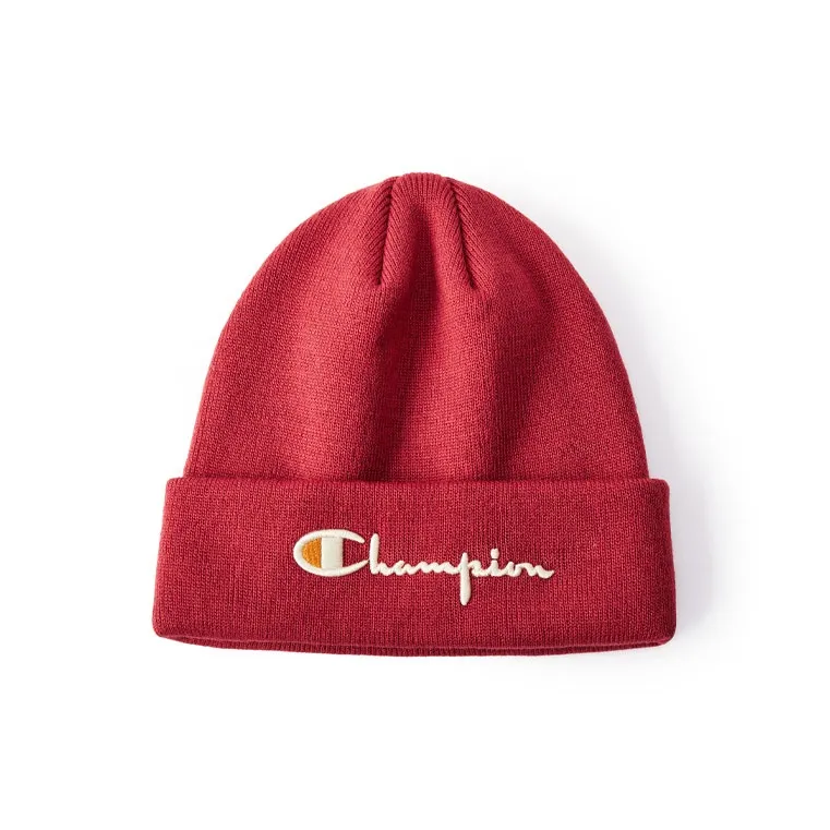 Champion Acrylic Beanies Unisex Red-14