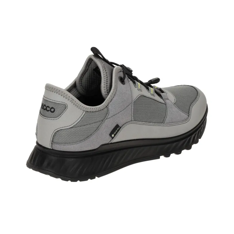 Ecco Exostride Wear Resistant Low Top Casual Shoes Men's Gray-3
