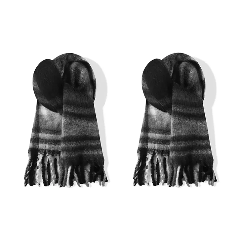 JONNY MOORE Knit Scarves Unisex-7