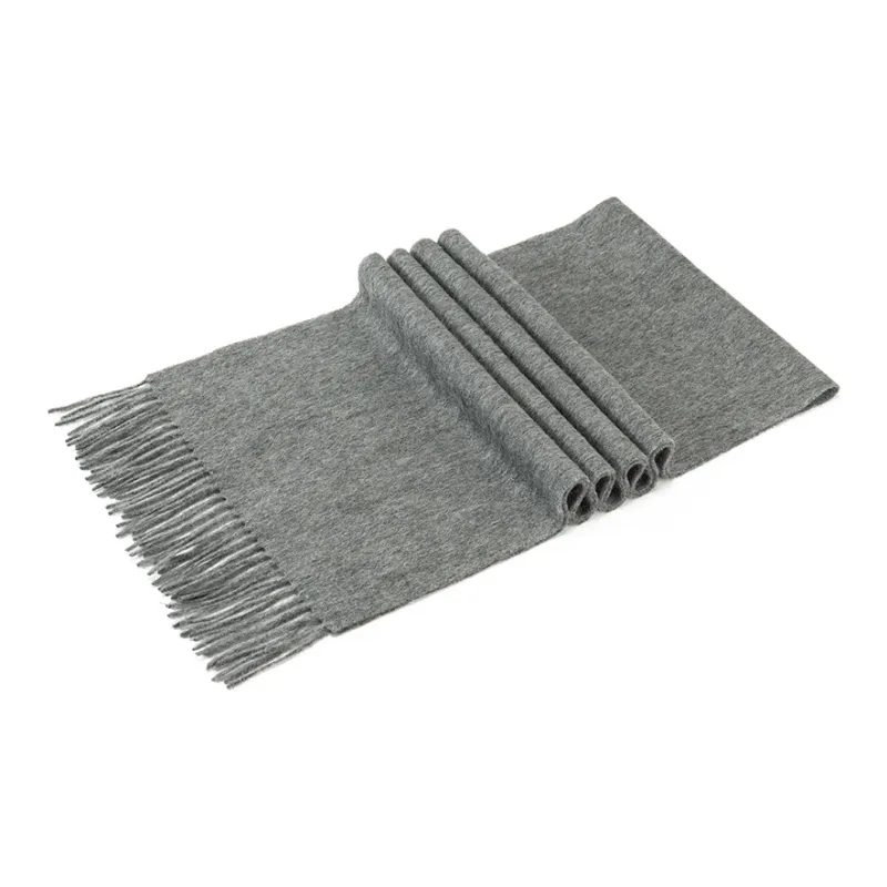 Shanghai Story Sheep Wool Knit Scarves Unisex-15