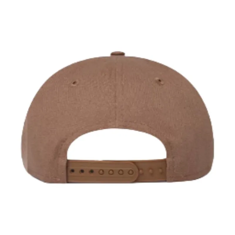New Era Cotton Baseball Caps Unisex Khaki-2