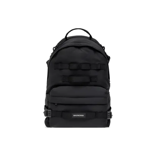 Balenciaga Polyamide Backpack Men's Black