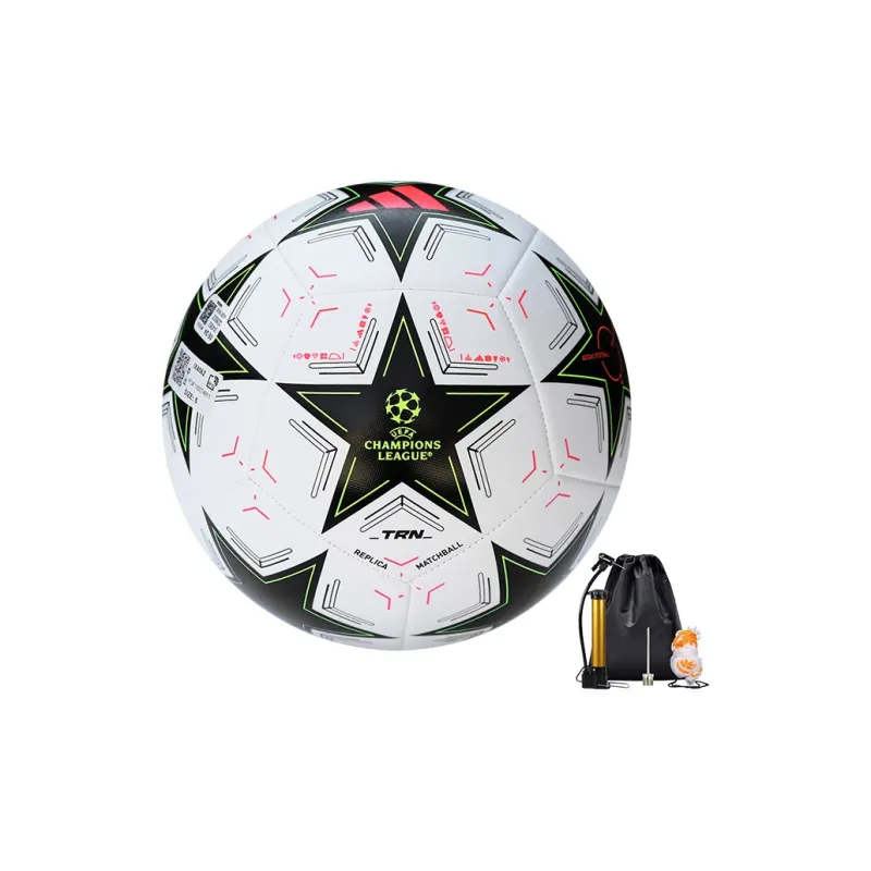 Adidas Size 4 Size 5 Soccer TPU Machine Stitched Soccer Ball Unisex White/Black-6