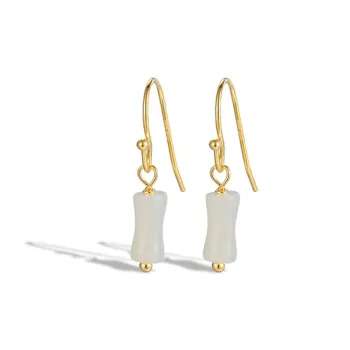 Strange Chalcedony Earrings Women's