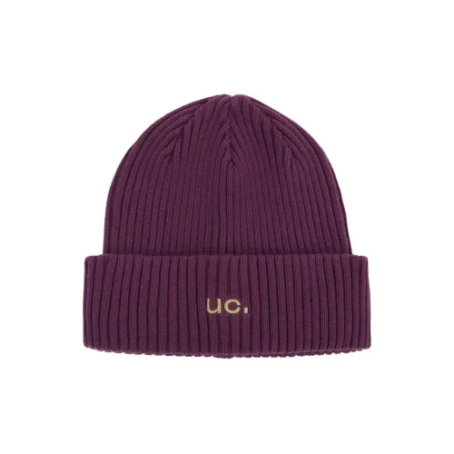 UNDERCONTROL Acrylic Cotton Acrylic Beanies Unisex Purple