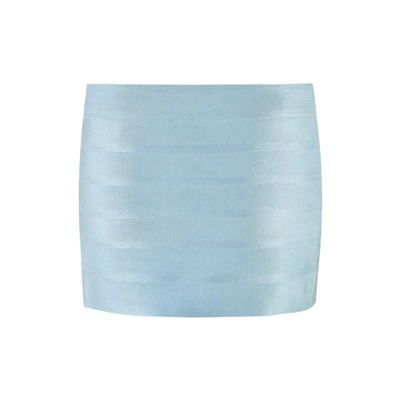 I.AM.GIA VESPERA MINI SKIRT Casual Short Skirts Women's Ice Blue-1