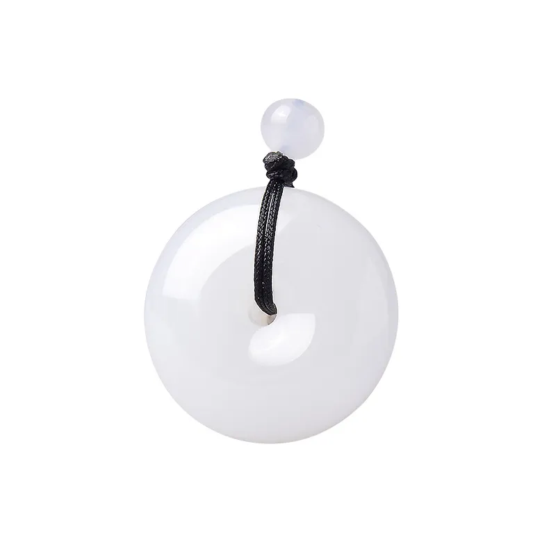 Survival Pendants White Jade Unisex-2