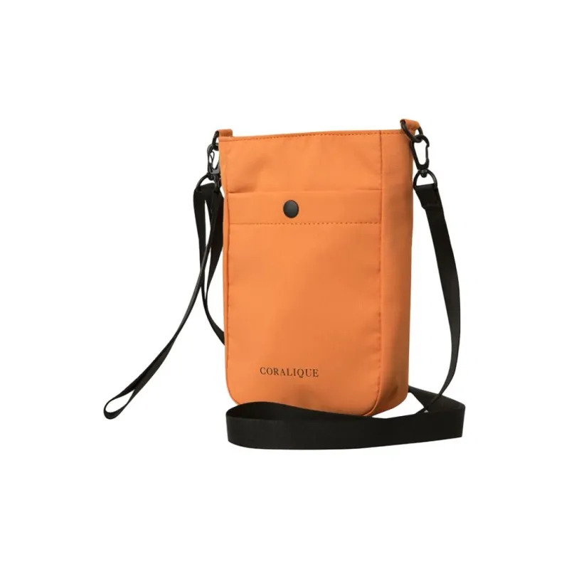 CORALIQUE Polyester Shoulder Bag Crossbody Bag Mini Unisex Orange-2