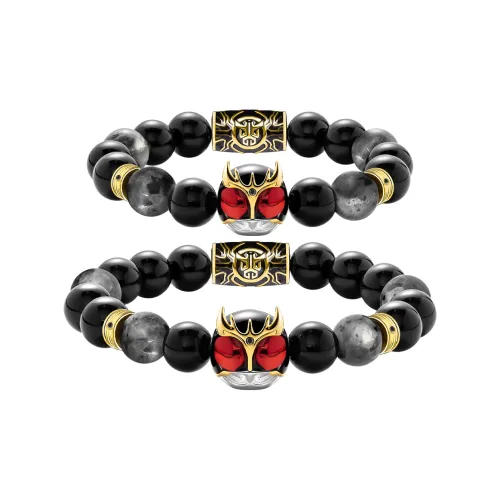 Rastaclat Agate Small Lion Beaded Bracelet Unisex